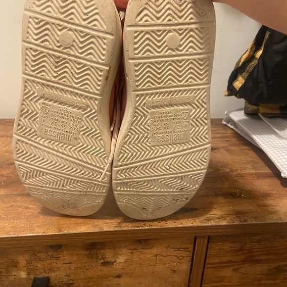 Melissa Sneakers – Pink/Coral, Size 8 - Picture 5 of 5